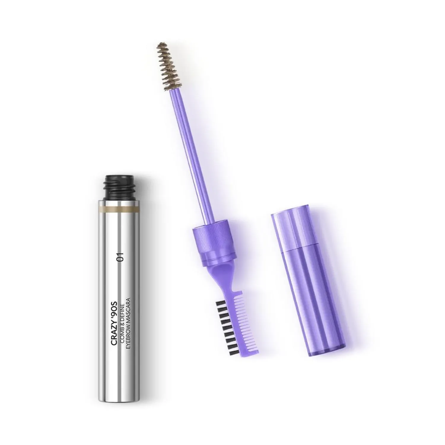 KIKO Milano Crazy '90S Comb & Define Eyebrow Mascara- Sourcils