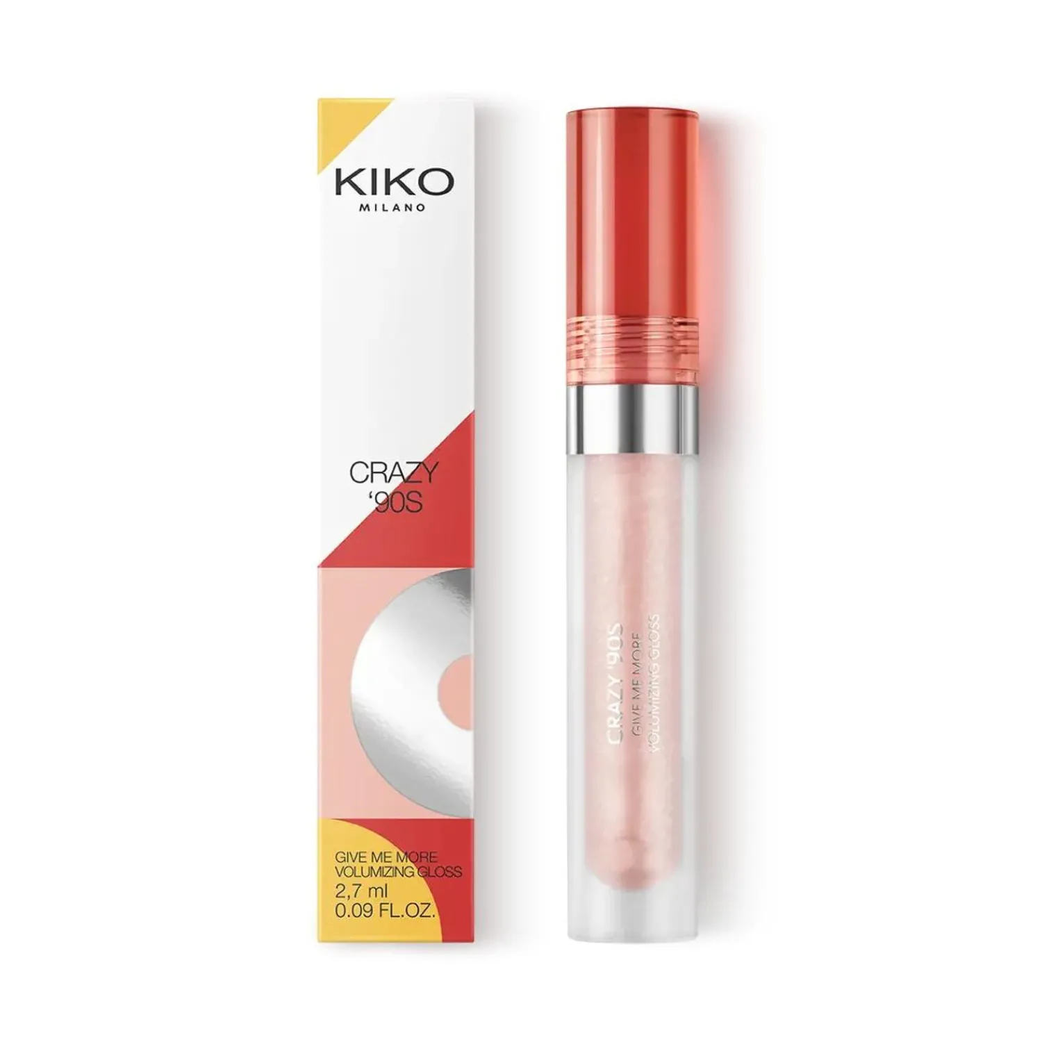 KIKO Milano Crazy '90S Give Me More Volumizing Gloss- Gloss À Lèvres