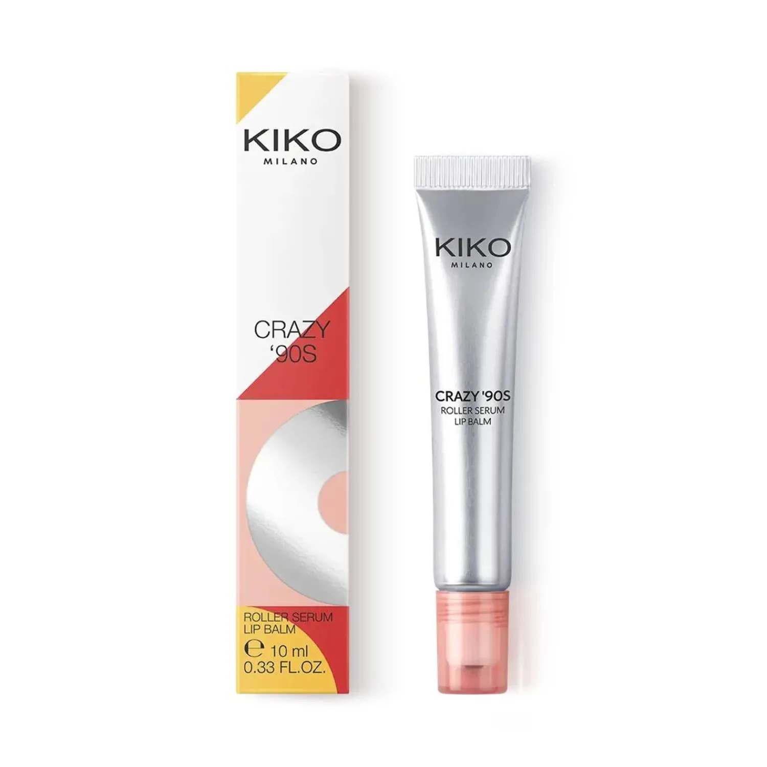 KIKO Milano Crazy '90S Roller Serum Lip Balm- Baumes À Lèvres
