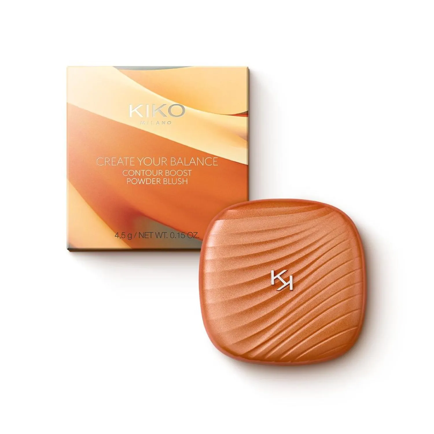 KIKO Milano Create Your Balance Contour Boost Powder Blush- Blush