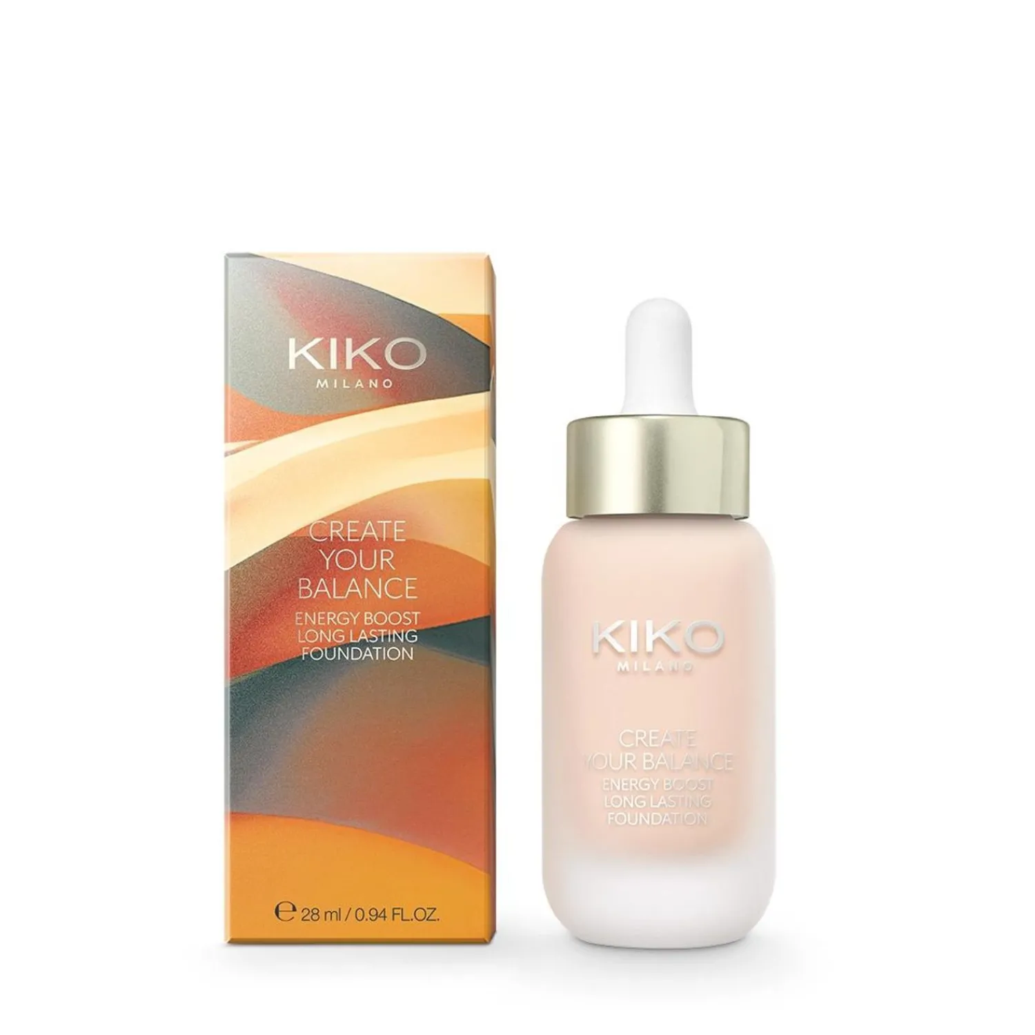 KIKO Milano Create Your Balance Energy Boost Long Lasting Foundation- Fonds De Teint