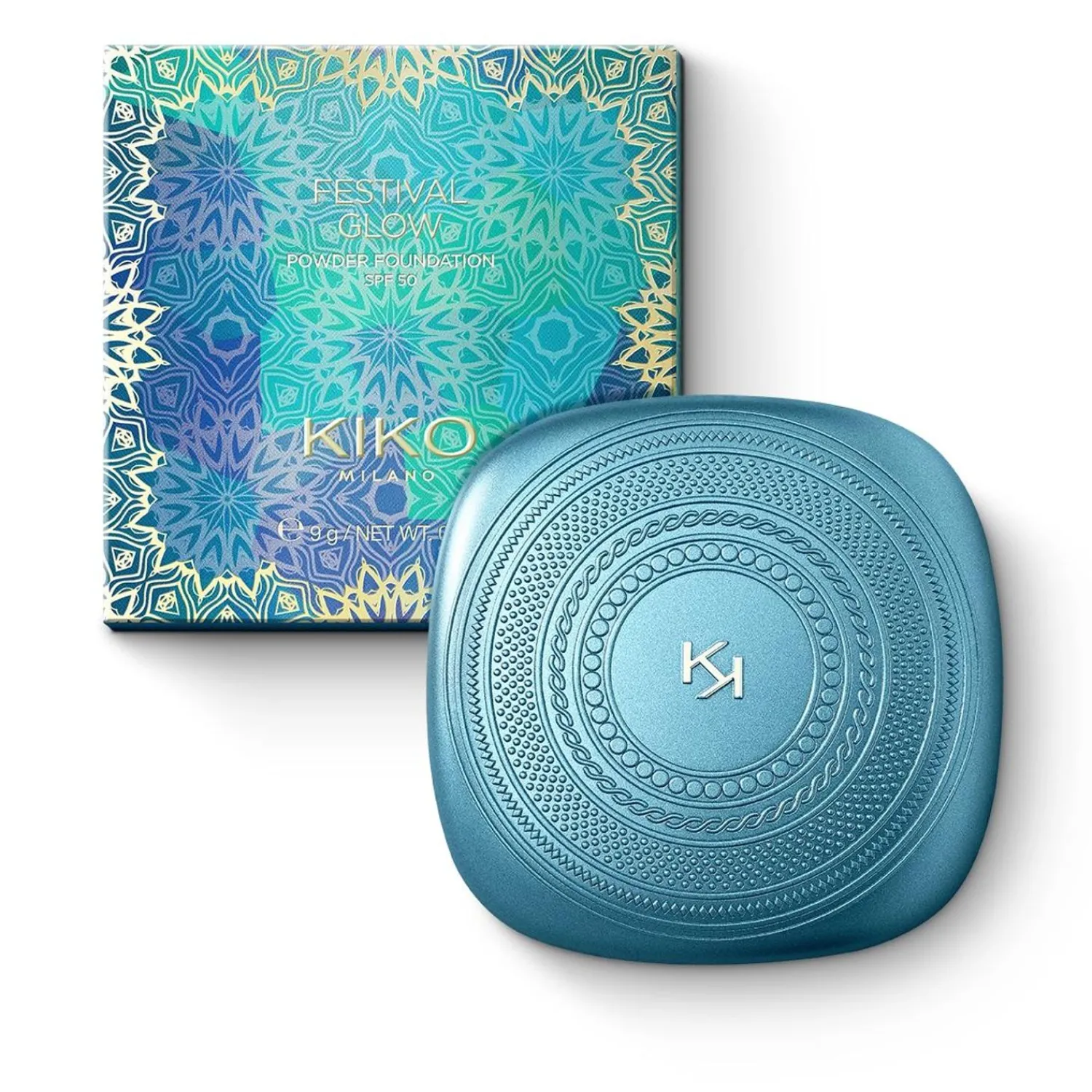 KIKO Milano Festival Glow Powder Foundation Spf 50- Fonds De Teint