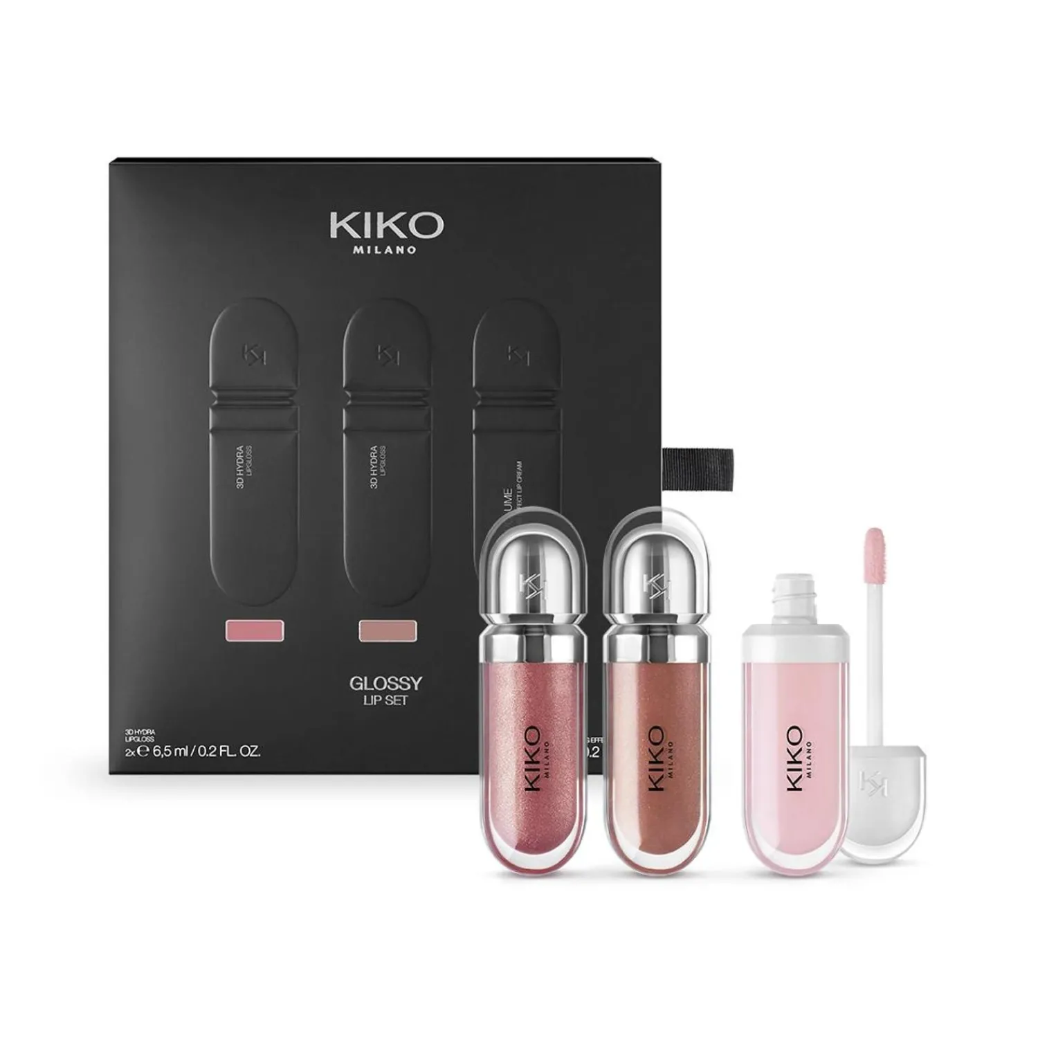KIKO Milano Glossy Lip Set- Ensembles Et Trousses