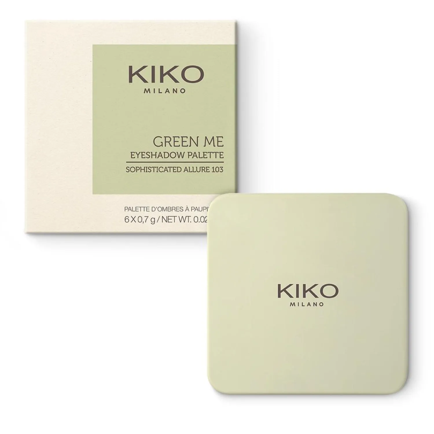 KIKO Milano Green Me Eyeshadow Palette- Palettes Yeux