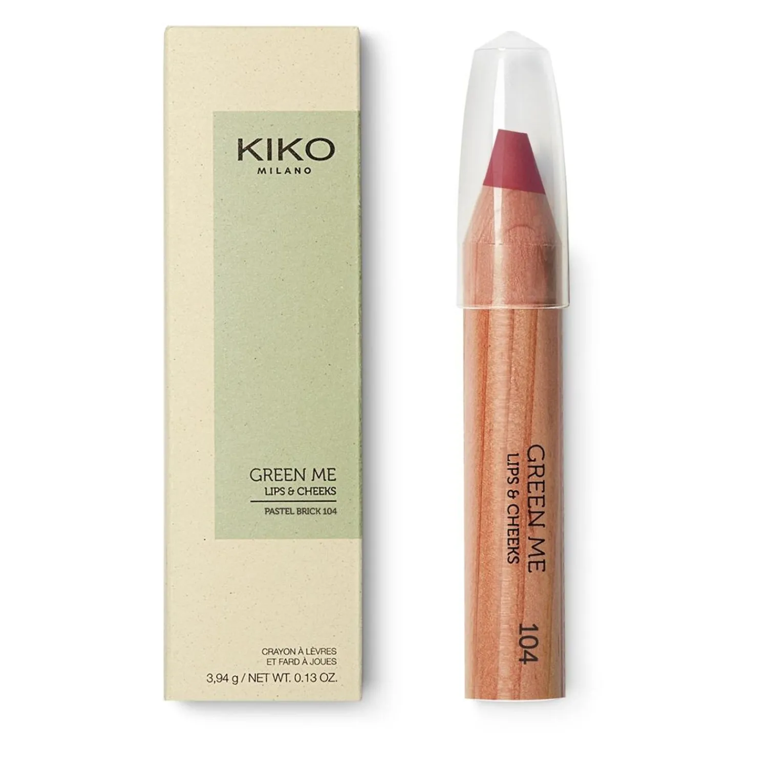 KIKO Milano Green Me Lips & Cheeks- Rouges À Lèvres
