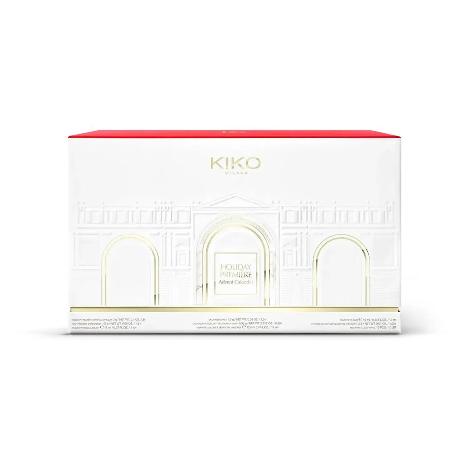 KIKO Milano Holiday Premiere Advent Calendar- Ensembles Et Trousses