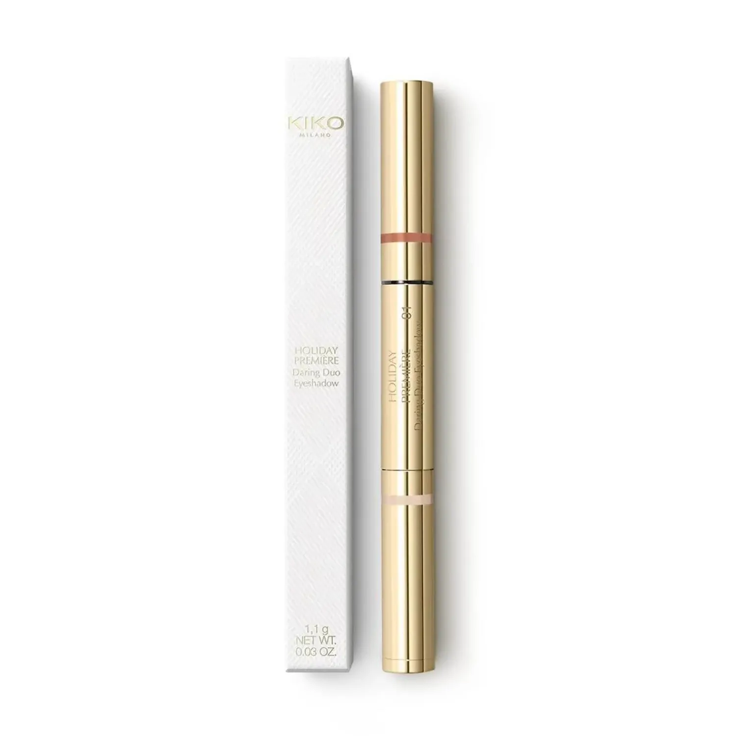 KIKO Milano Holiday Premiere Daring Duo Eyeshadow- Ombres À Paupieres
