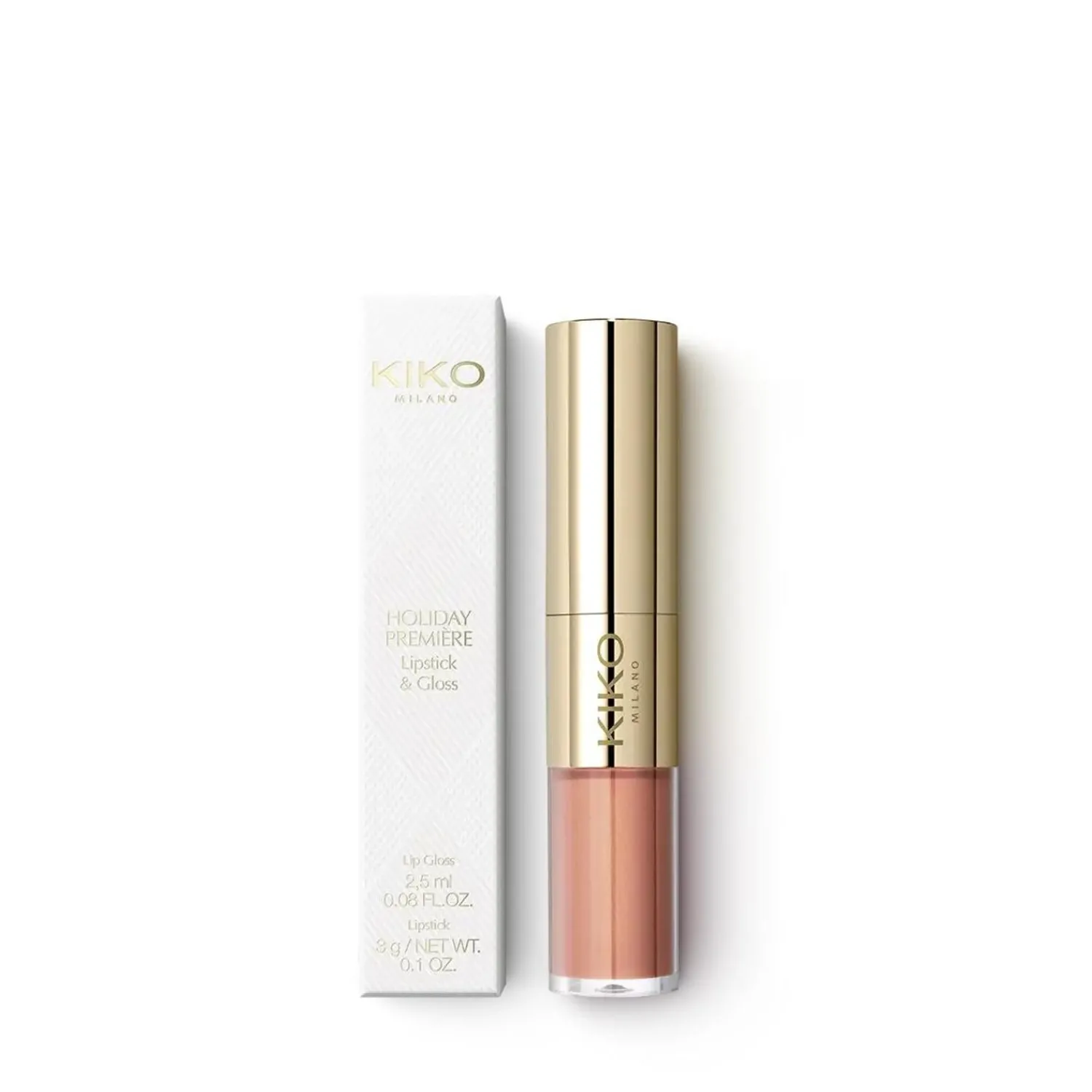 KIKO Milano Holiday Premiere Lipstick & Gloss- Gloss À Lèvres