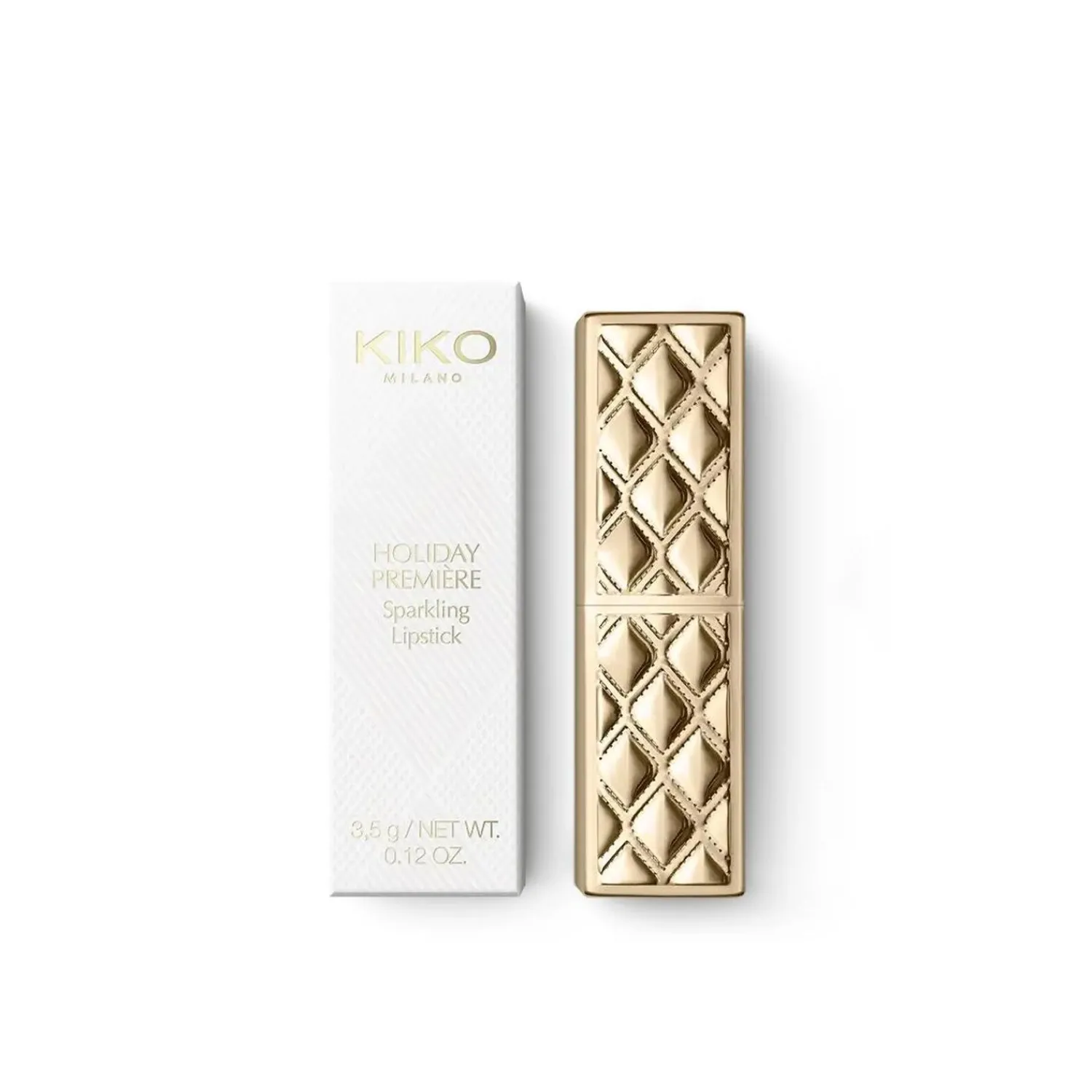 KIKO Milano Holiday Premiere Sparkling Lipstick- Rouges À Lèvres