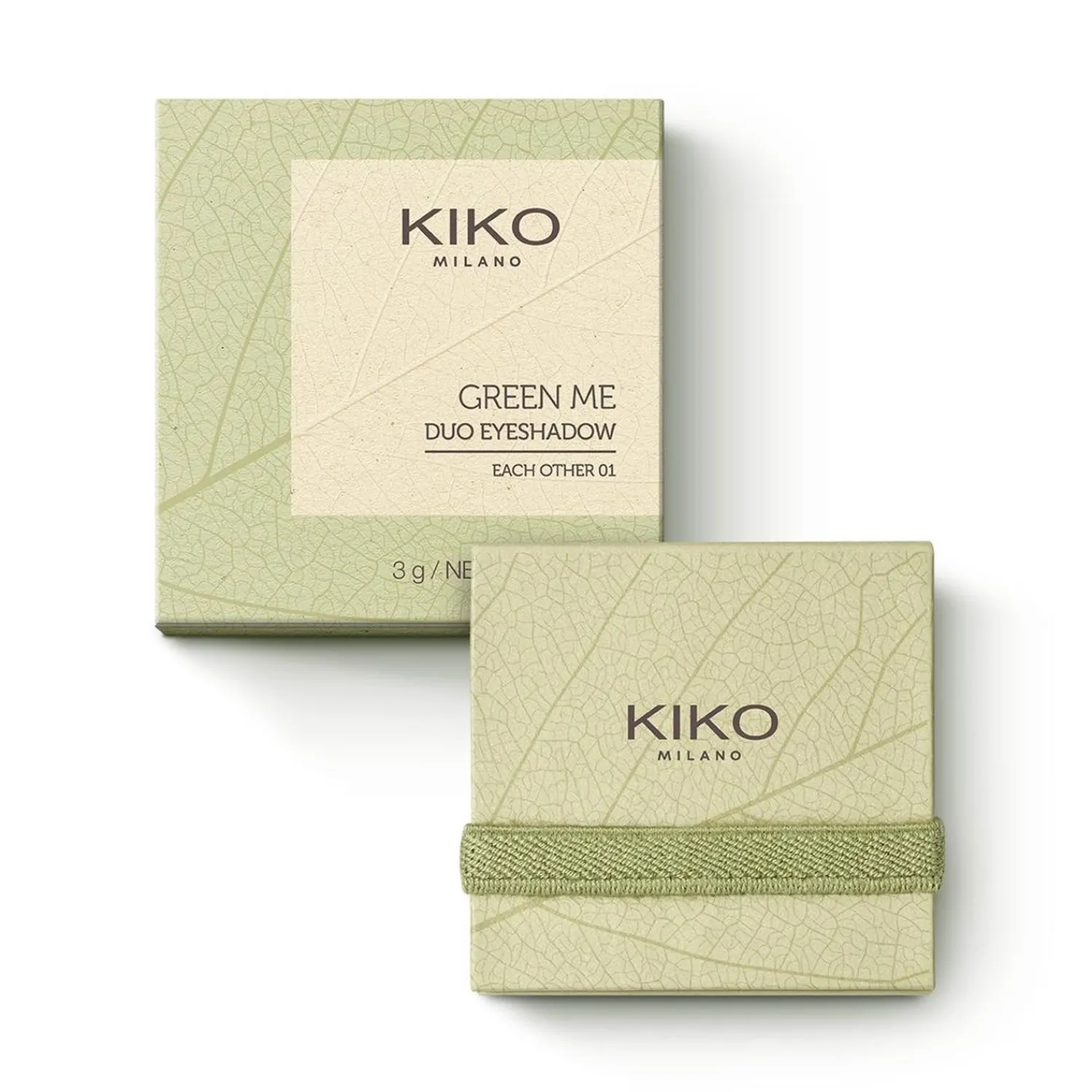 KIKO Milano New Green Me Duo Eyeshadow- Ombres À Paupieres