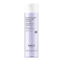KIKO Milano Pure Clean Micellar Water Normal To Dry 200Ml- Démaquillants