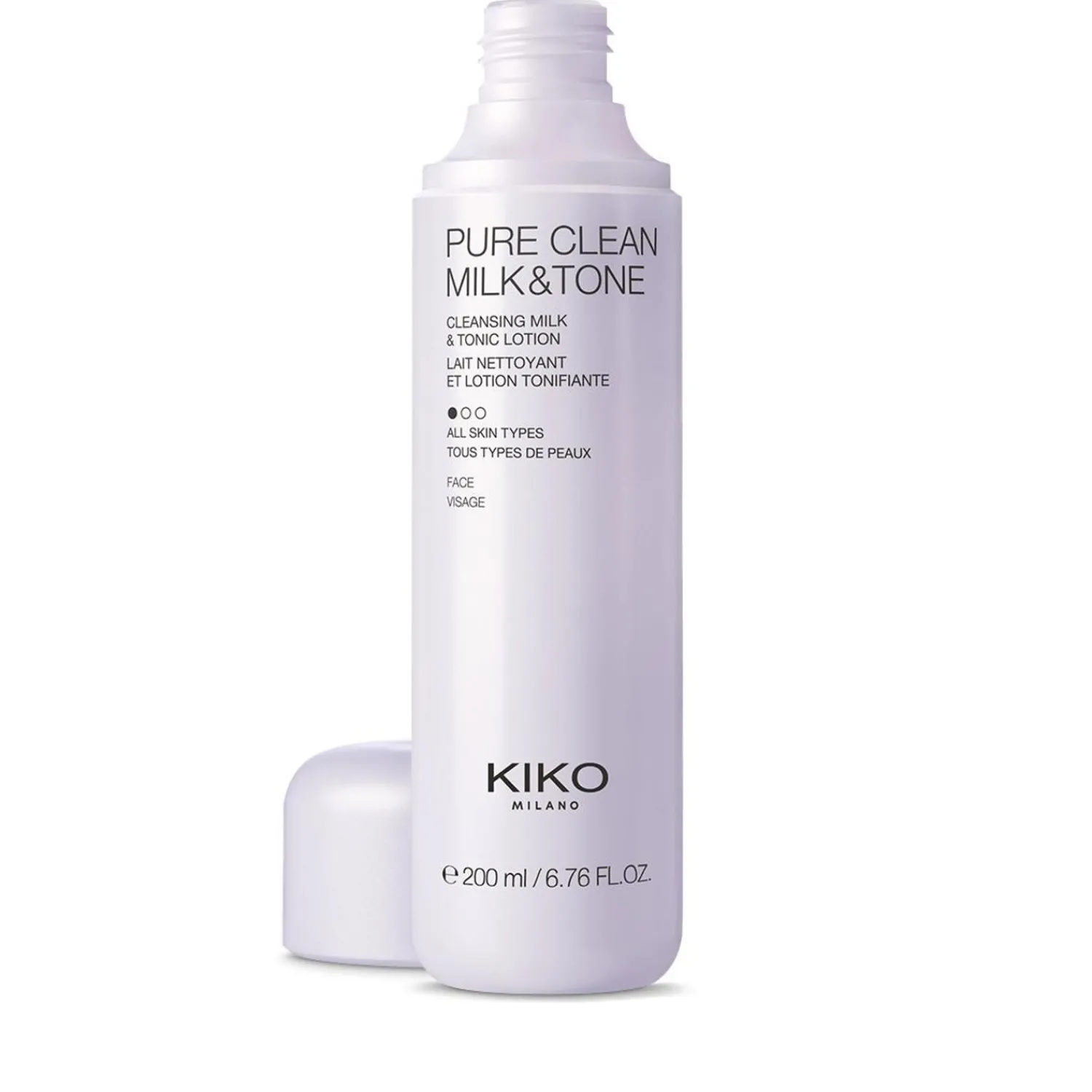 KIKO Milano Pure Clean Milk & Tone- Démaquillants