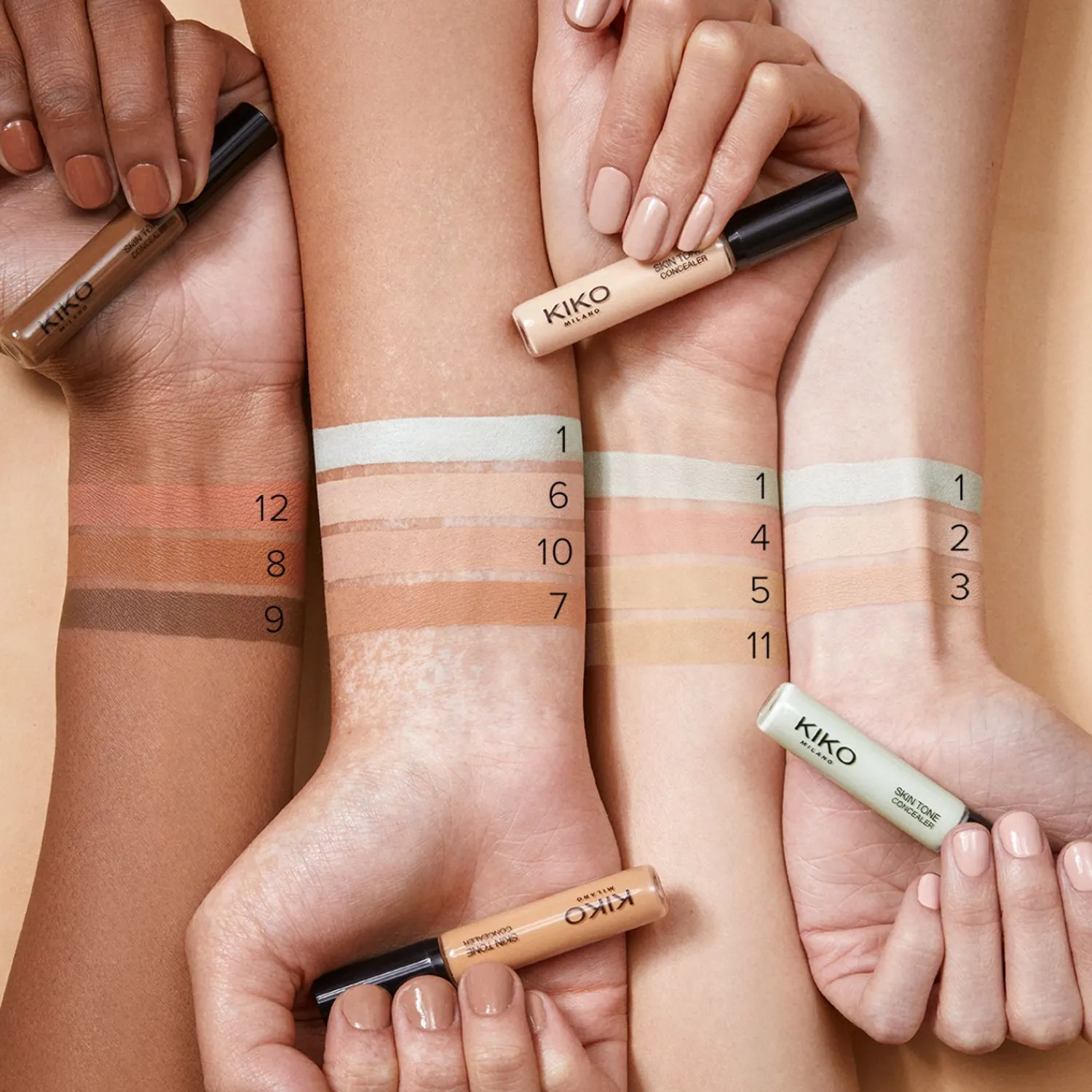 KIKO Milano Skin Tone Concealer- Correcteurs